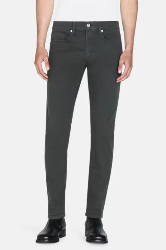 L'Homme Slim Twill Dark Charcoal made by Frame Denim