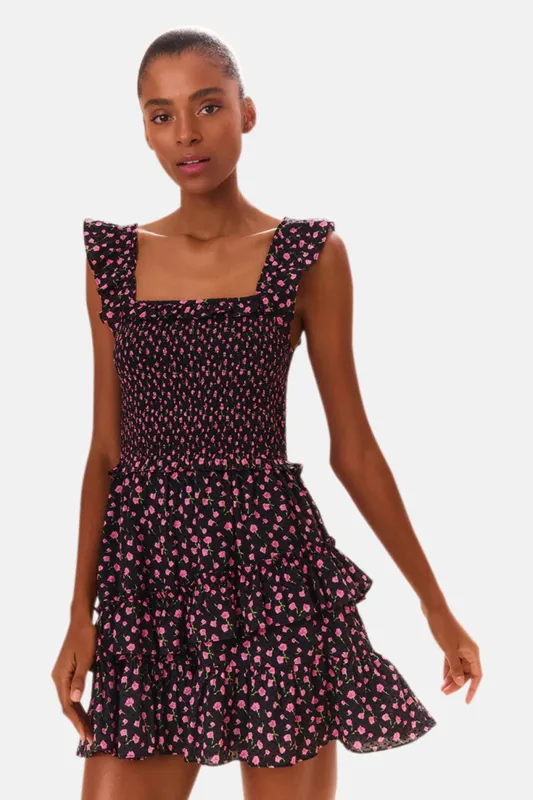 Aline Dress Pink Noir sold by Blue & Cream