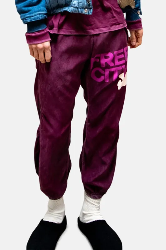 FreeCity LARGE Flap/Snap Matte/Satin Airjump Pant Deeplove sold by Blue & Cream