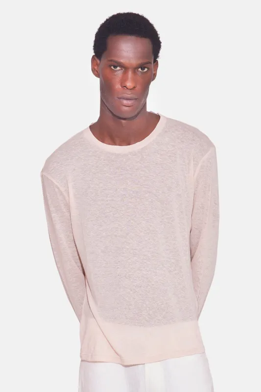 Linen Long Sleeve Beige sold by Blue & Cream