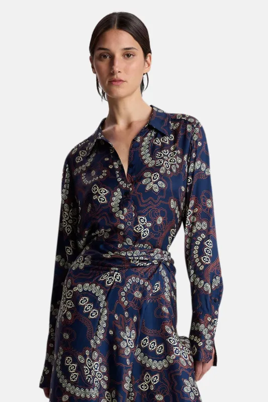 Aiden Top Navy/Cream sold by Blue & Cream