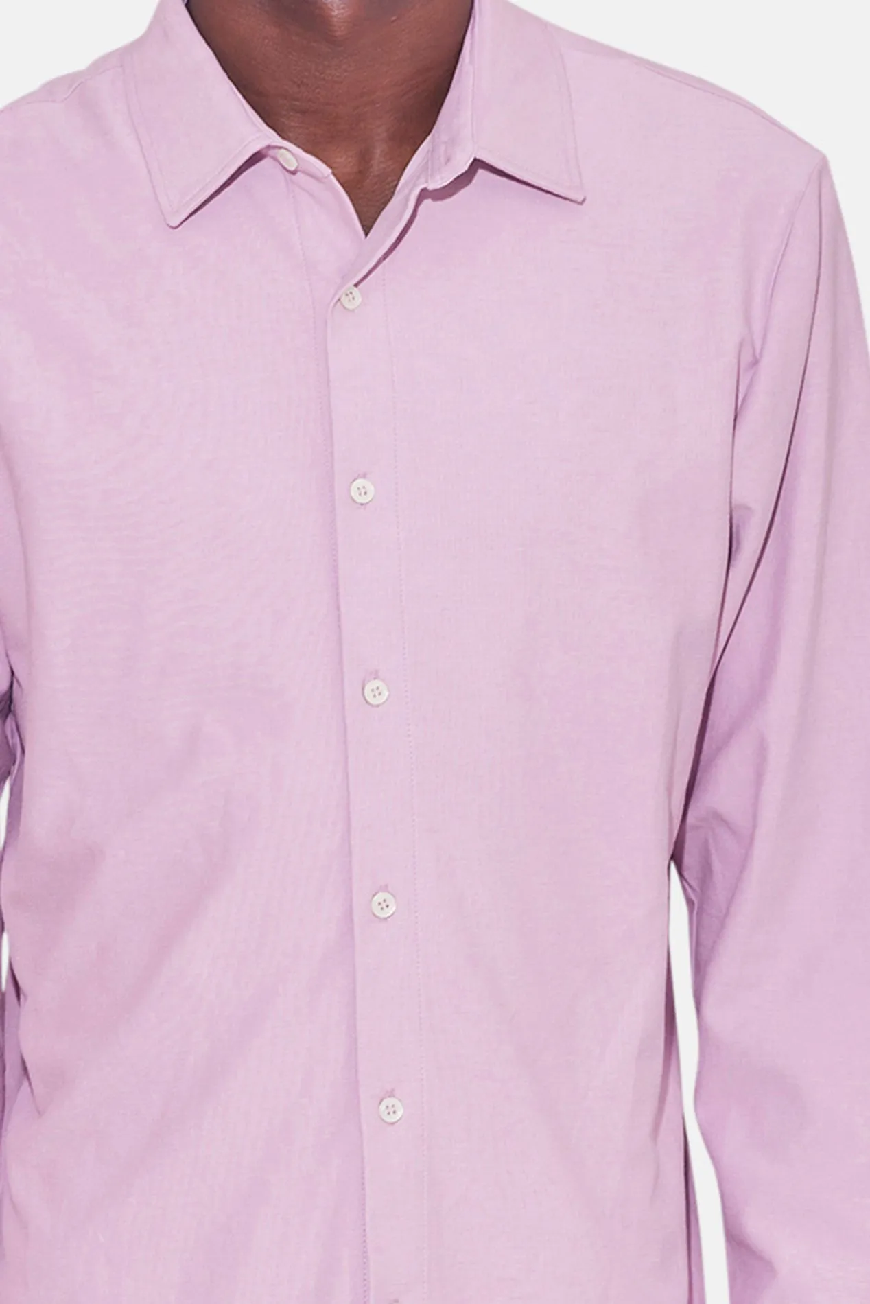 Dre Pique Button Up Shirt Washed Pink sold by Blue & Cream product image thumbnail 2