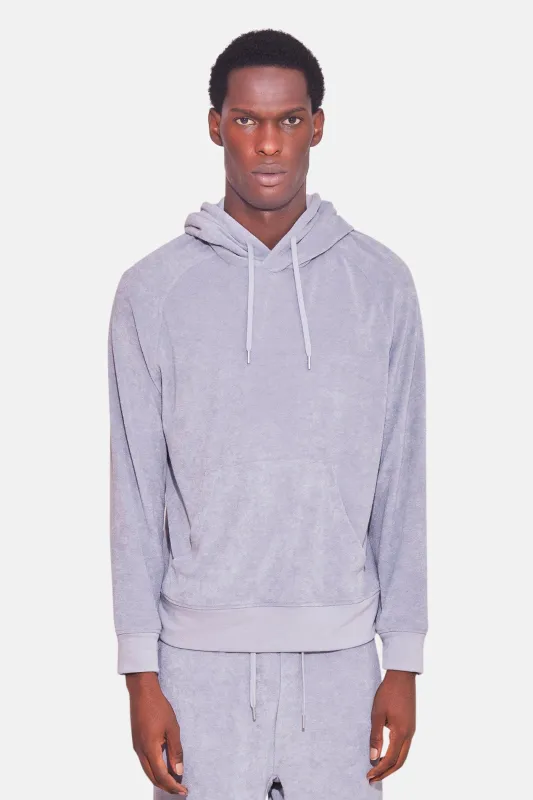 Terry Pullover Hoodie Grey sold by Blue & Cream