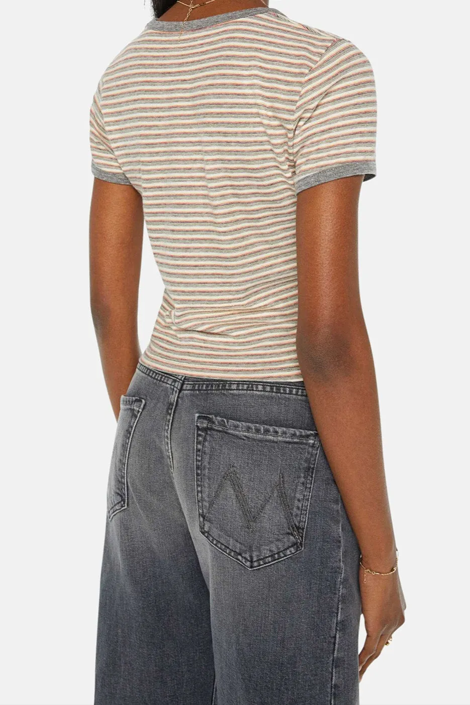 The Itty Bitty Ringer Red Multi sold by Blue & Cream product image thumbnail 2