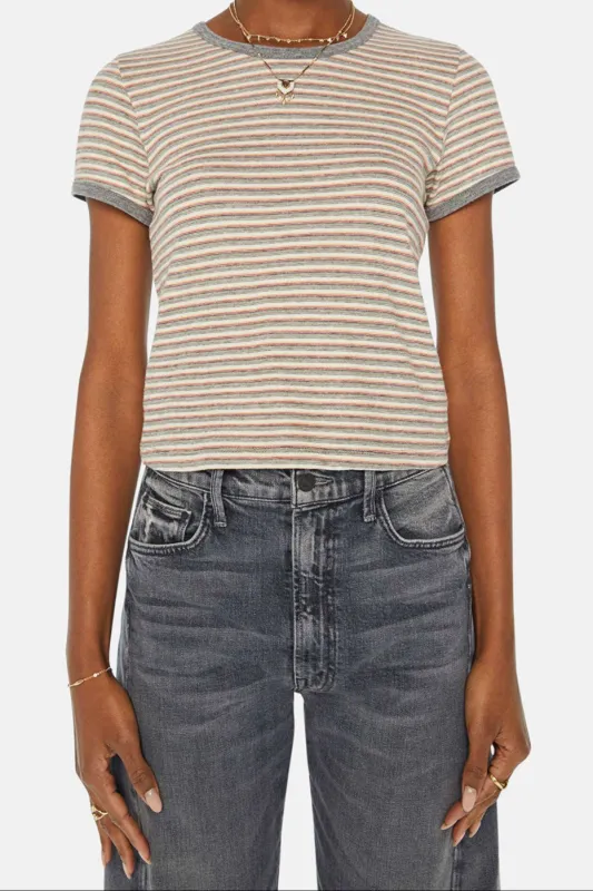 The Itty Bitty Ringer Red Multi sold by Blue & Cream