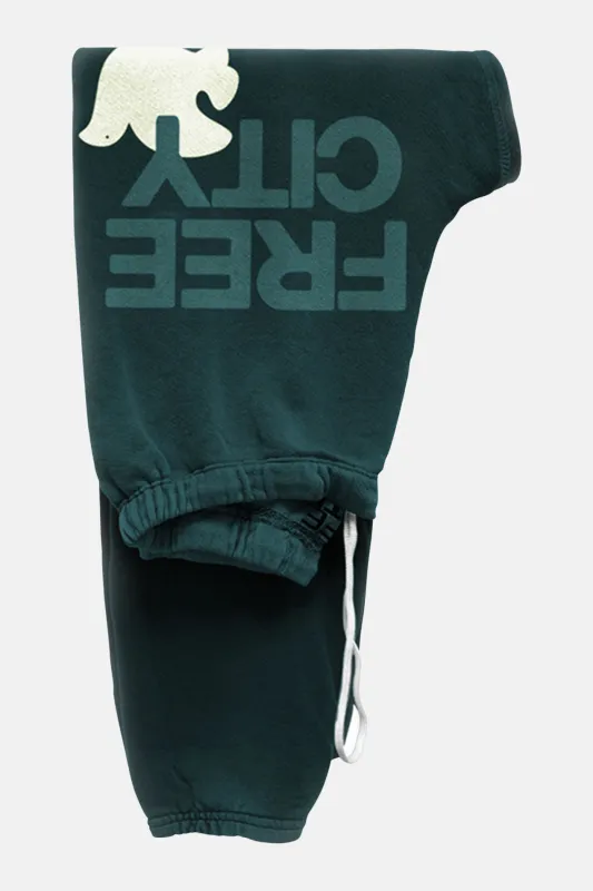 FREECITY LARGE Sweatpant Greenshrooms sold by Blue & Cream