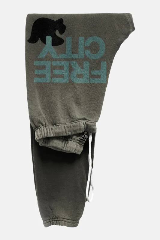 SuperFluff LUX OG Sweatpant Mushrooms sold by Blue & Cream