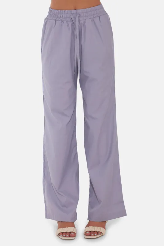 Georgica Beach Poplin Pant Grey sold by Blue & Cream