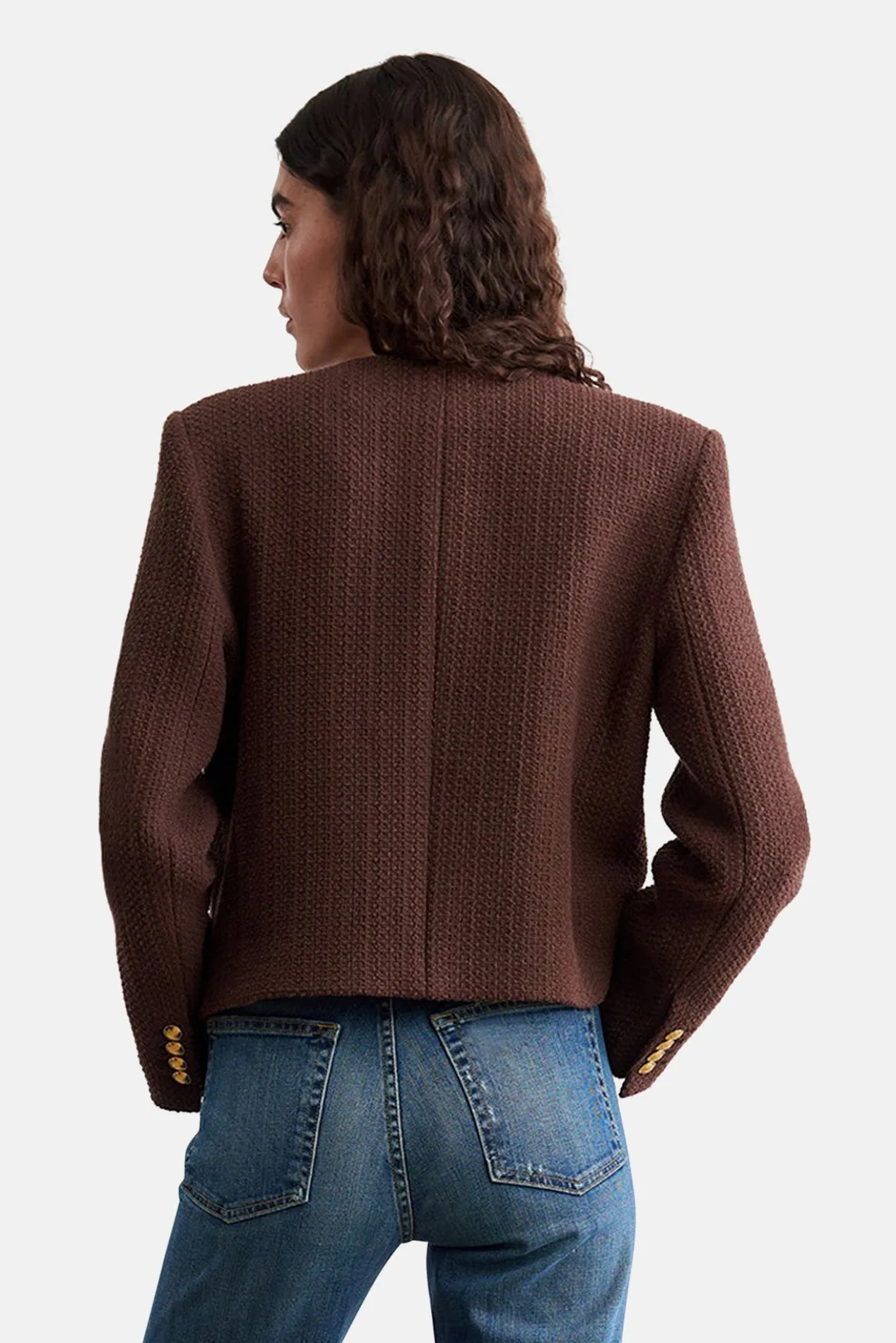 Paige Jacket Espresso sold by Blue & Cream product image thumbnail 2