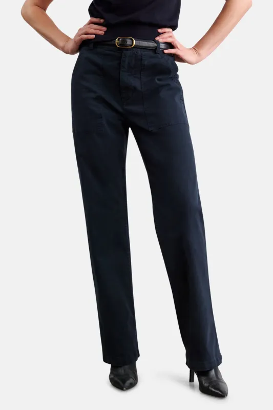 Gaby Pant Midnight sold by Blue & Cream