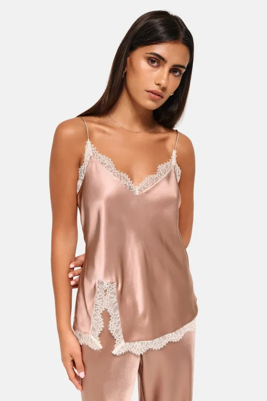 Lynette Camisole Mink sold by Blue & Cream