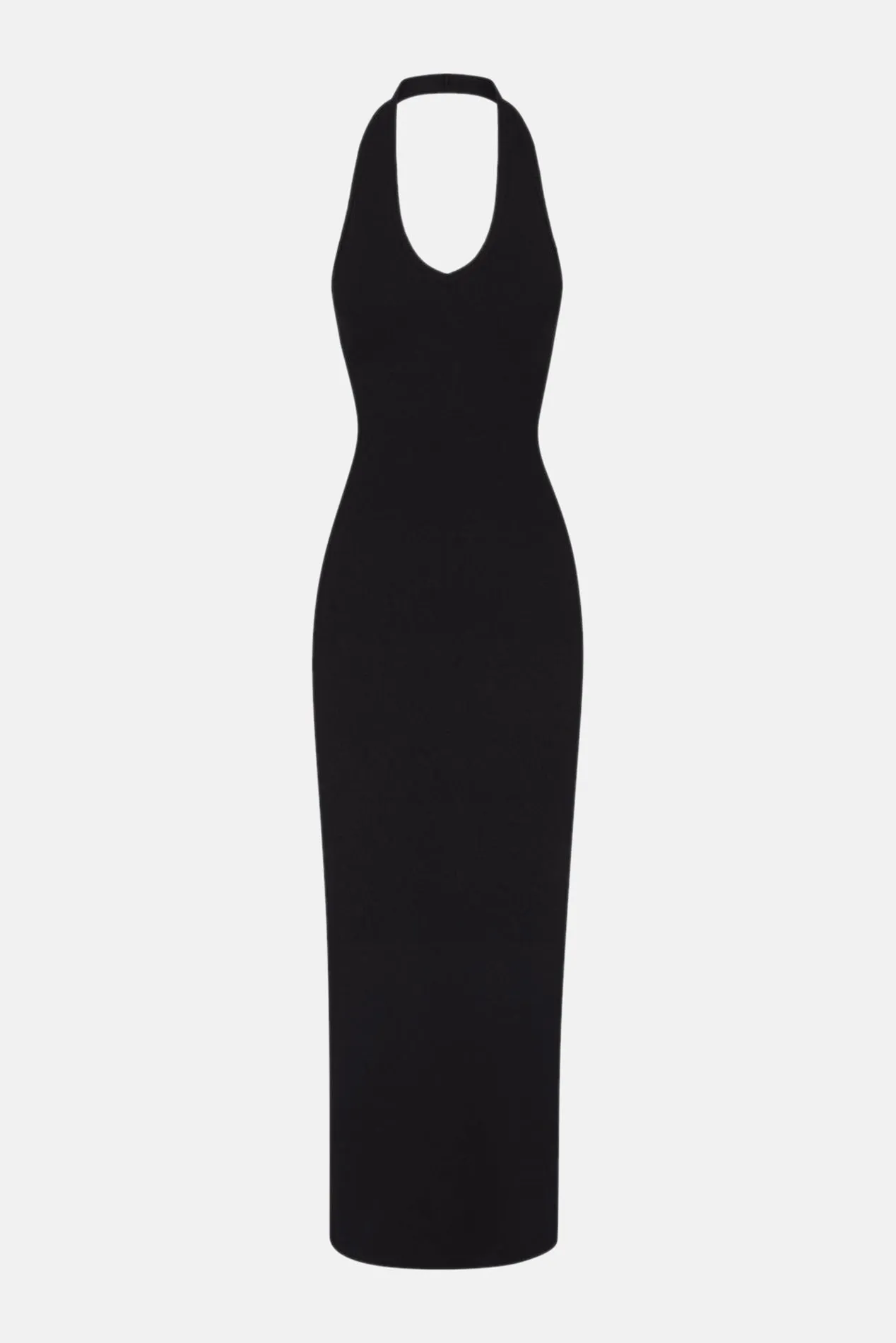 Halter Maxi Dress Black sold by Blue & Cream product image thumbnail 4