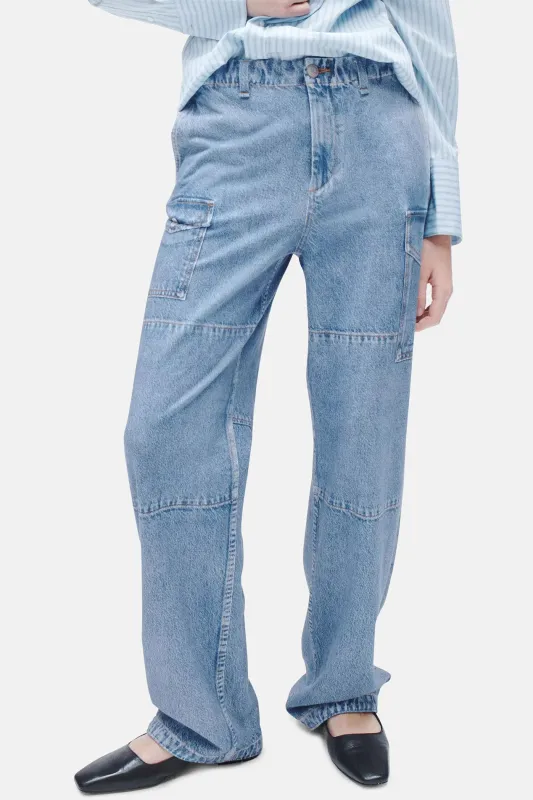 Miramar Nora Cargo Celeste sold by Blue & Cream