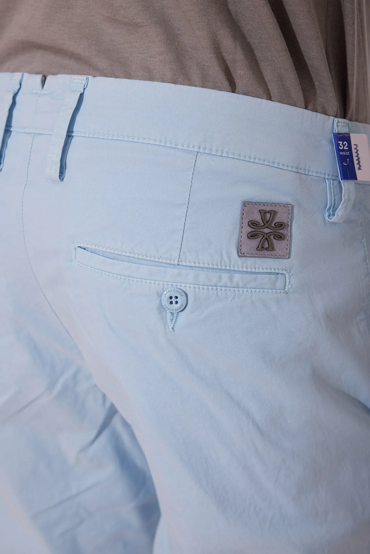 Bobby Slim Fit Trouser Sky Azure sold by Blue & Cream product image thumbnail 5