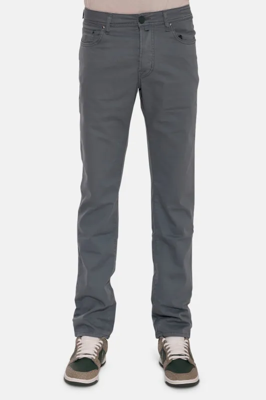 Bard Soft Stretch Twill 5 Pkt Basalt sold by Blue & Cream