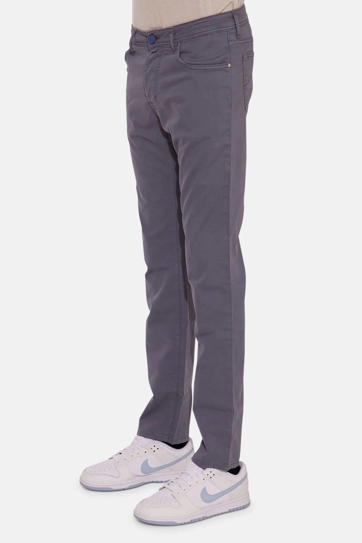 Bard Soft Stretch Twill 5 Pkt Slate sold by Blue & Cream