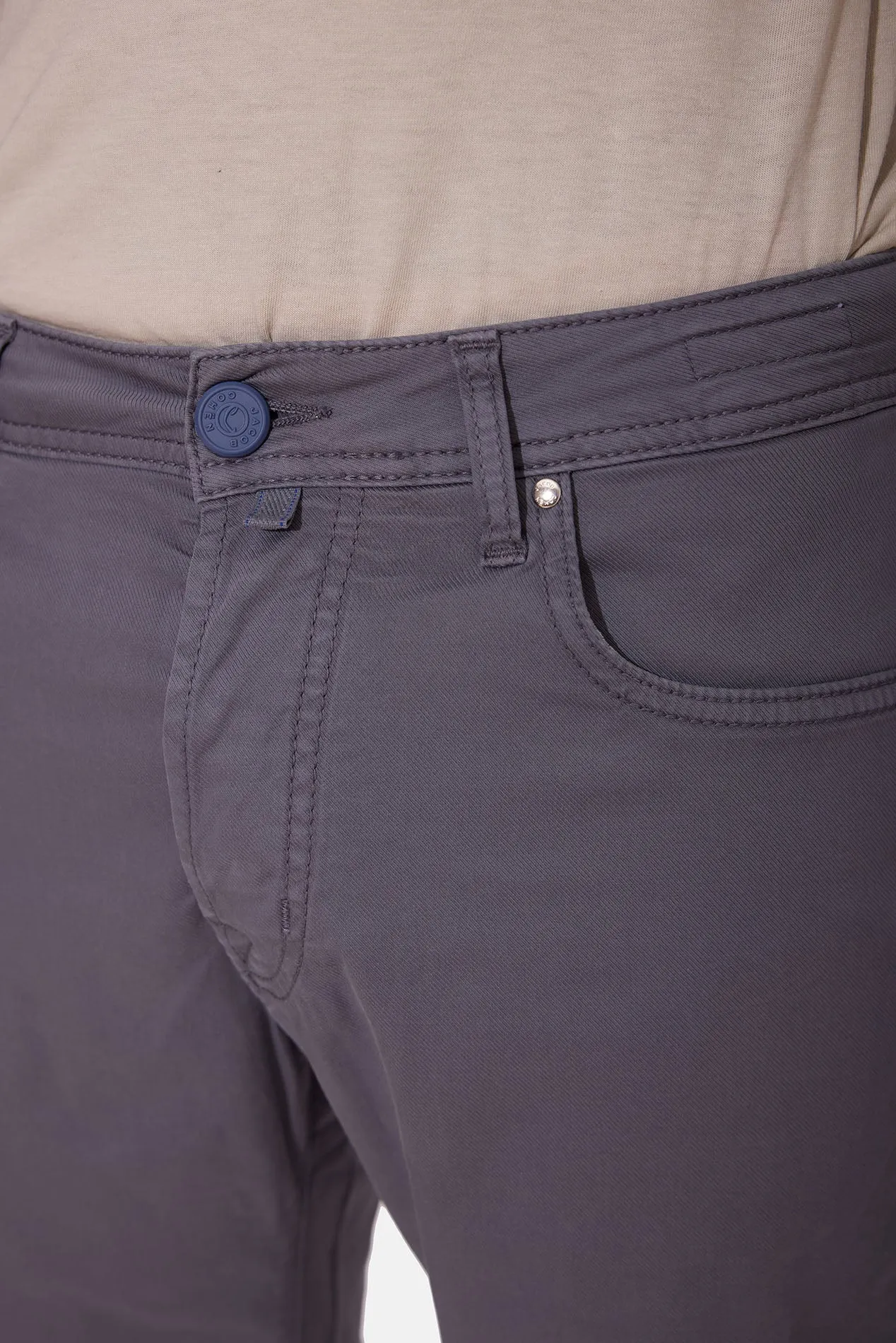 Bard Soft Stretch Twill 5 Pkt Slate sold by Blue & Cream product image thumbnail 4