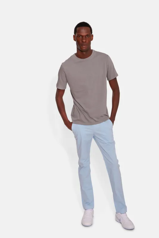 Bard Soft Stretch Twill 5 Pkt Sky Azure sold by Blue & Cream