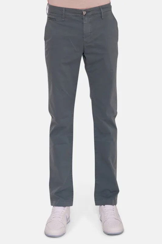 Bobby Slim Fit Trouser Basalt Grey sold by Blue & Cream