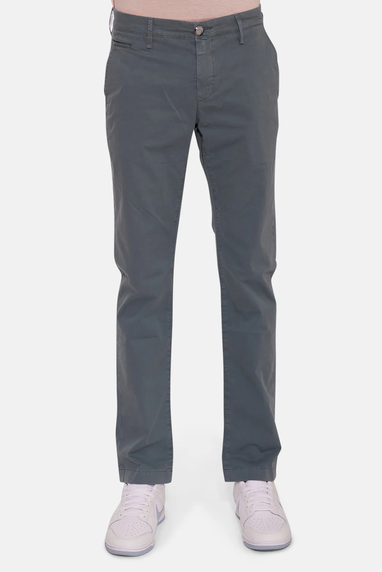 Bobby Slim Fit Trouser Basalt Grey sold by Blue & Cream