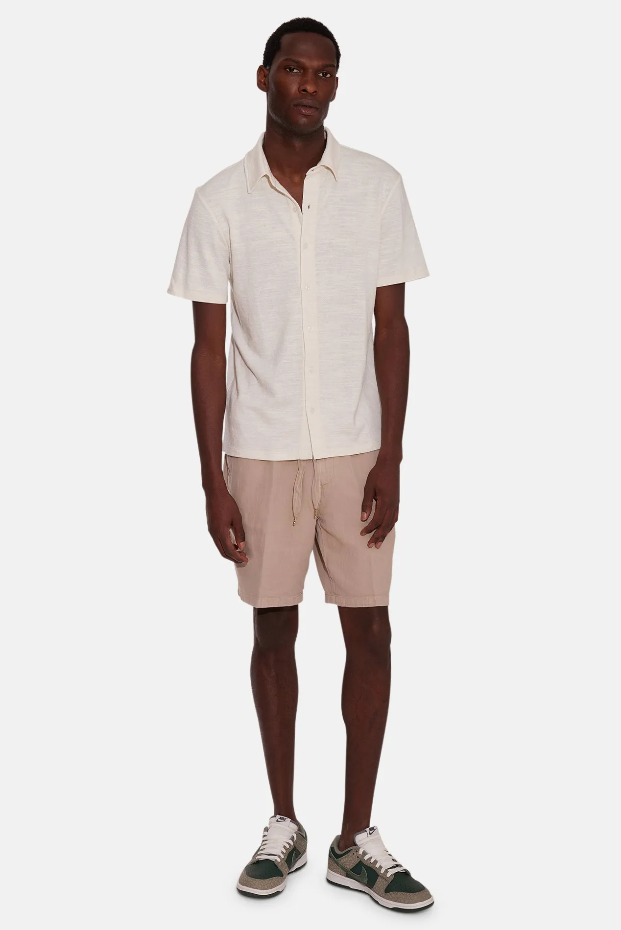 Bali Cotton/Hemp Relaxed Short Beige sold by Blue & Cream product image thumbnail 4