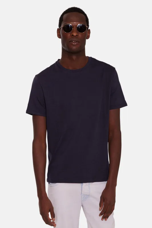 Luxe Jersey Tee Dark Navy sold by Blue & Cream