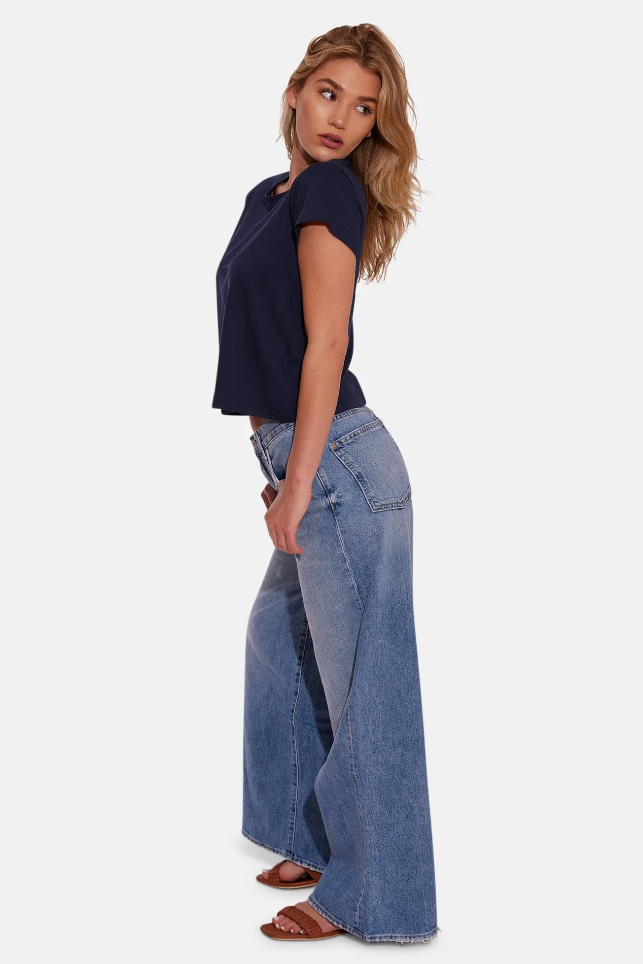 Bebe Lux Tee Navy sold by Blue & Cream product image thumbnail 4