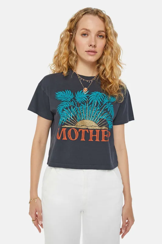 The Grab Bag Crop Tee Gold Sun sold by Blue & Cream