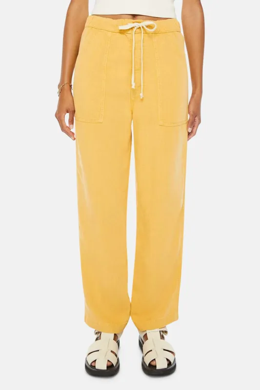 The Drawn Patch Pocket Private Ankle Flax sold by Blue & Cream