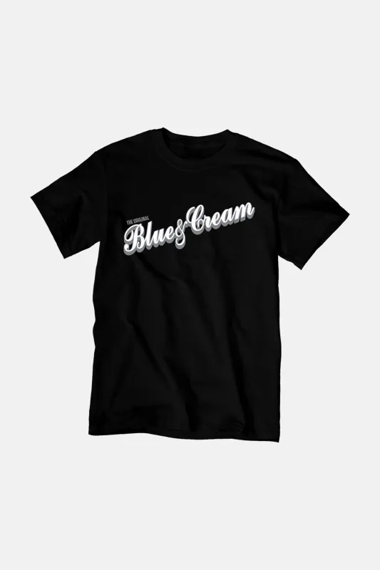 The Original Blue&Cream Tee Jet Black sold by Blue & Cream