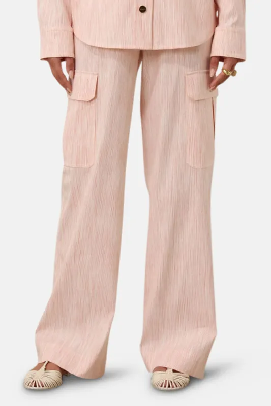 Tranquillity Stripe Track Pant Red/Orange sold by Blue & Cream