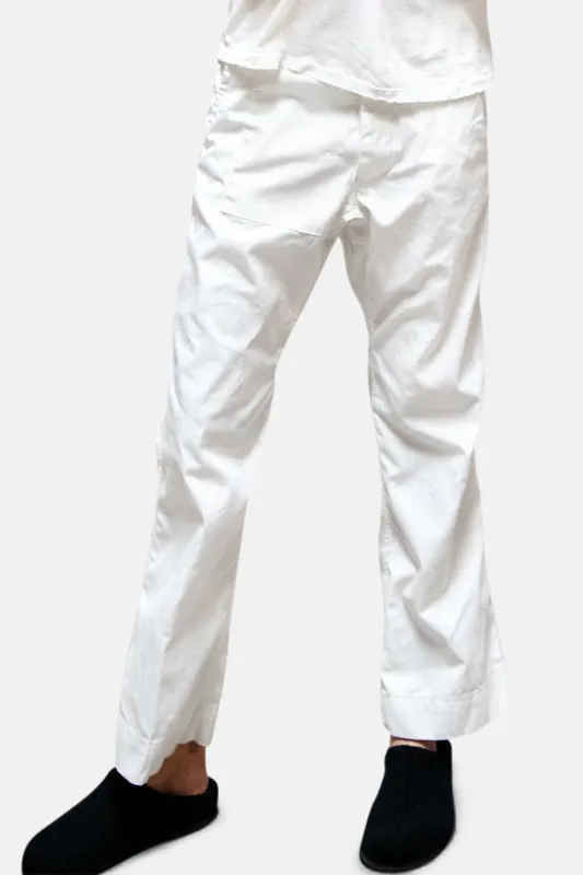 French Sailor Japanese/Twill Pant Sailorwhite sold by Blue & Cream