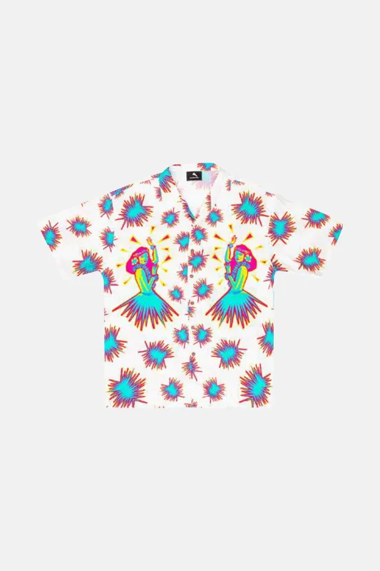 Hula Shirt White sold by Blue & Cream