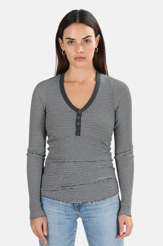 Indie Henley Sulphur sold by Blue & Cream