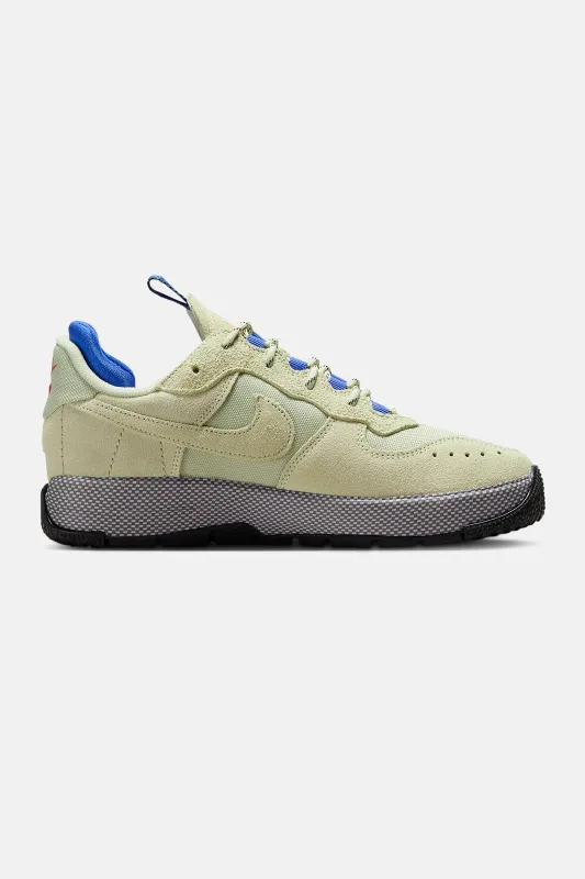 Women Air Force 1 Wild Olive Aura/Aquarius Blue/Ashen Slate/Racer Blue sold by Blue & Cream