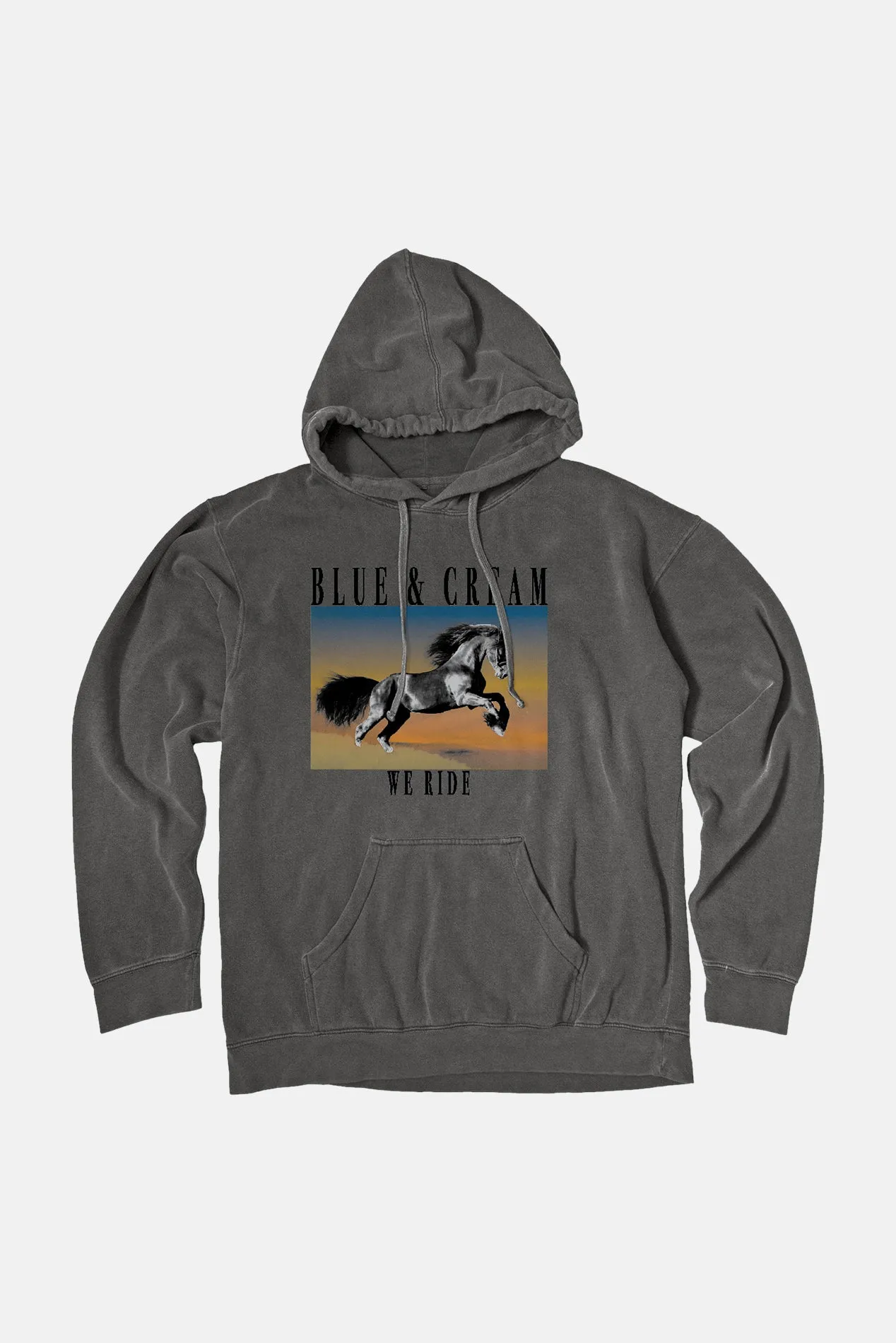 We Ride Hoodie Vintage Black sold by Blue & Cream product image thumbnail 3