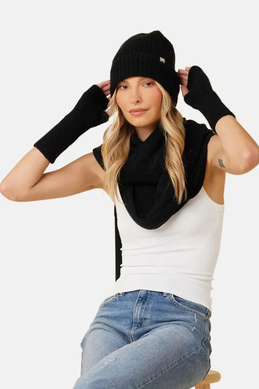 Pacific Cashmere Beanie Black sold by Blue & Cream