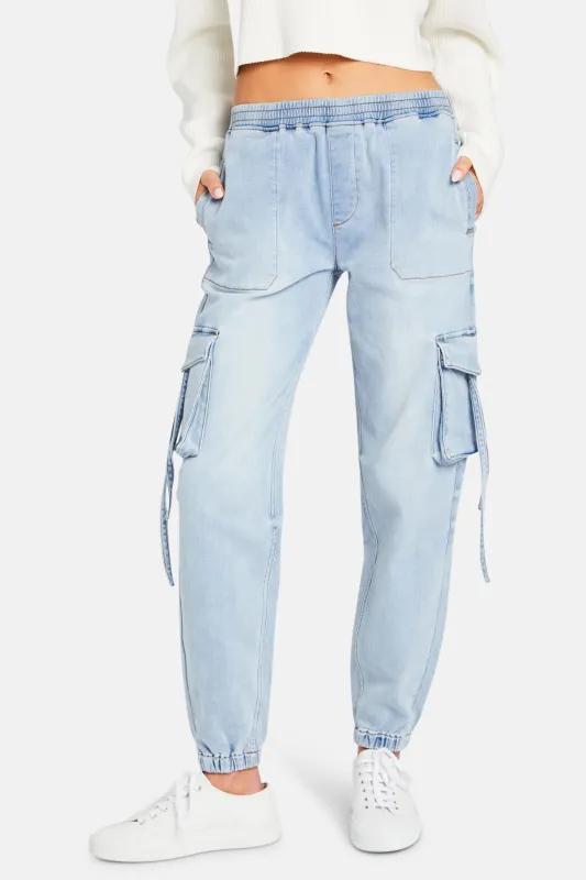 Amber Cargo Jogger Coastline Terry sold by Blue & Cream