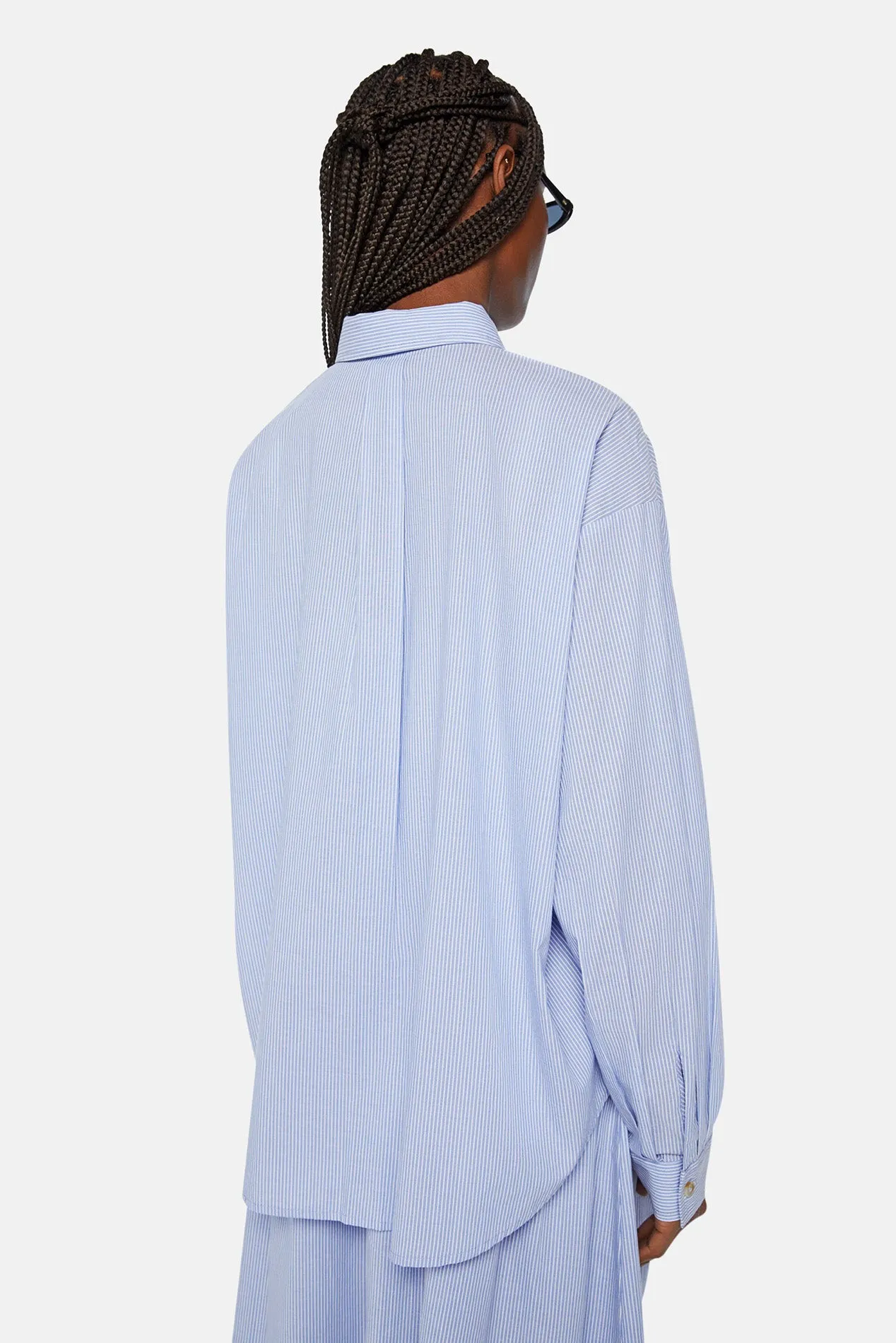 The Roomie Pocket Button Down Chalet Stripe sold by Blue & Cream product image thumbnail 3