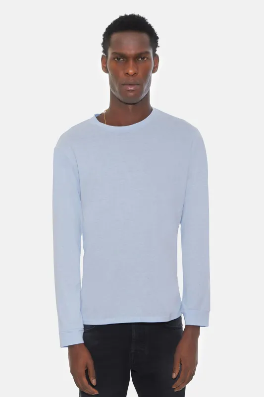 Luxe Long Sleeve Ice Blue sold by Blue & Cream