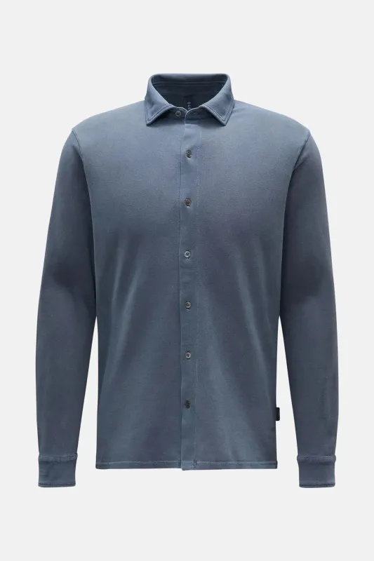 Pique Shirt Navy sold by Blue & Cream