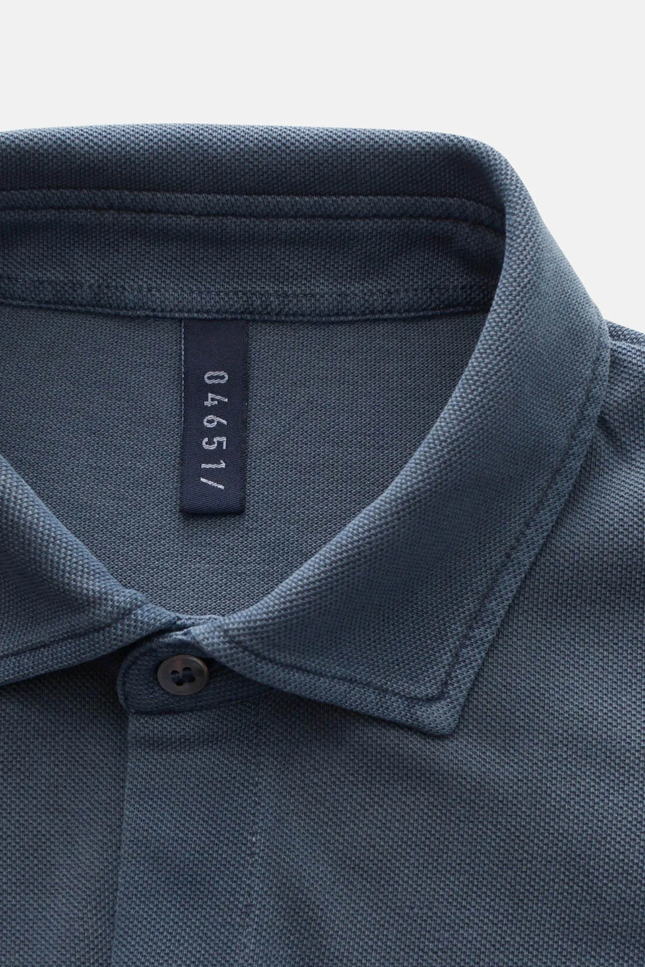 Pique Shirt Navy sold by Blue & Cream product image thumbnail 3