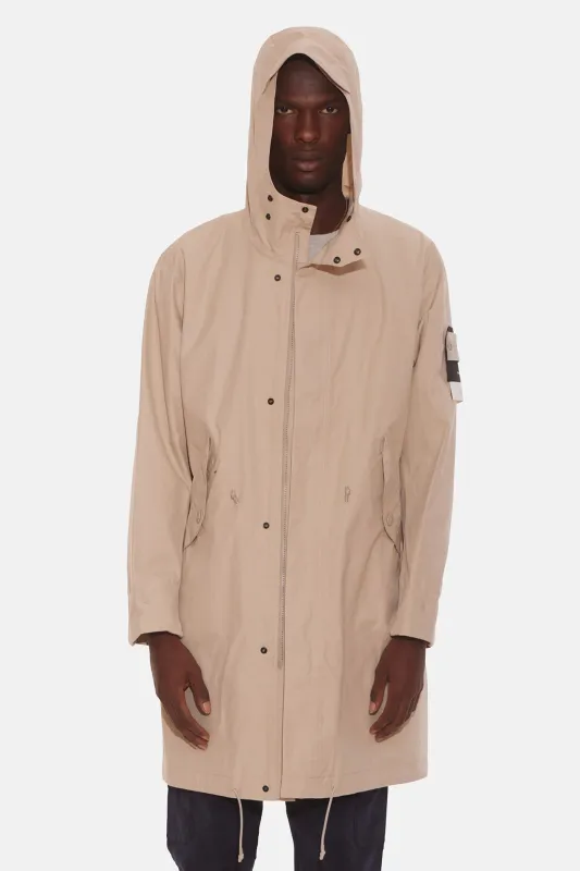 Mac Supima 2L Ghost Piece Jacket Khaki made by Stone Island