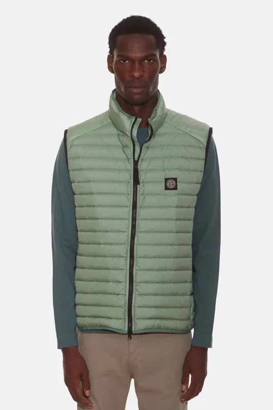 Ripstop Nylon Down Vest Sage sold by Blue & Cream