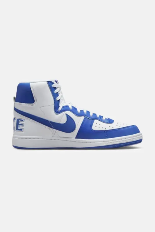 Men's Terminator High White/Game Royal sold by Blue & Cream