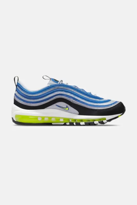 Women's Air Max 97 Atlantic Blue/Voltage Yellow sold by Blue & Cream