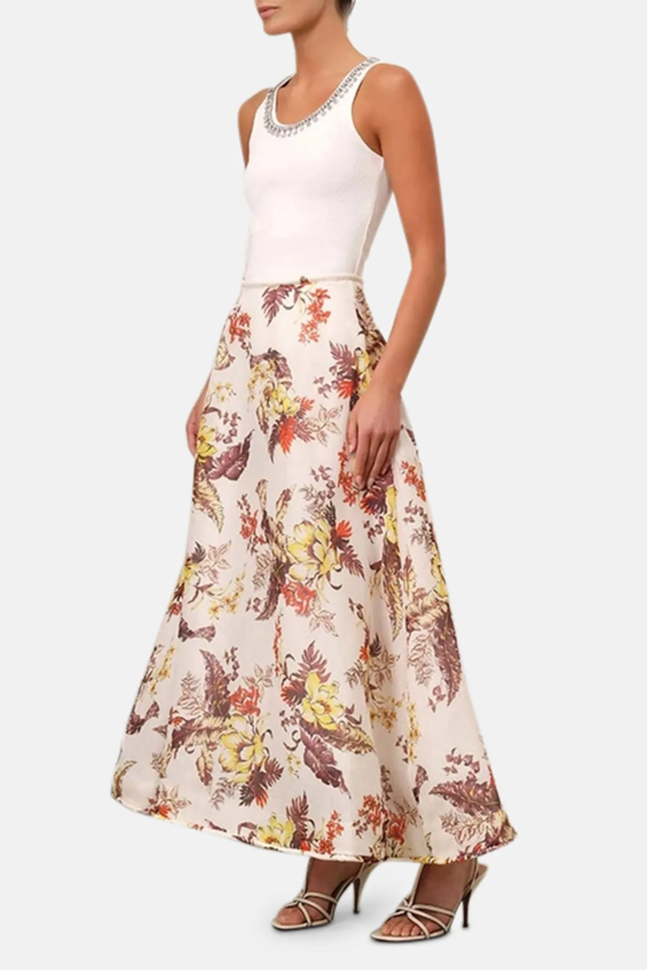 Matchmaker Embellished Tank Ivory sold by Blue & Cream product image thumbnail 3