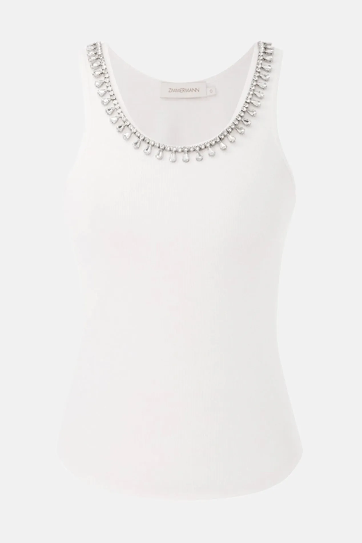 Matchmaker Embellished Tank Ivory sold by Blue & Cream product image thumbnail 4