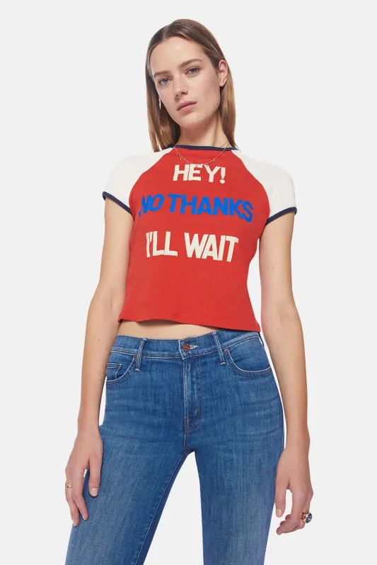 The Itty Bitty Concert Ringer No Thanks sold by Blue & Cream