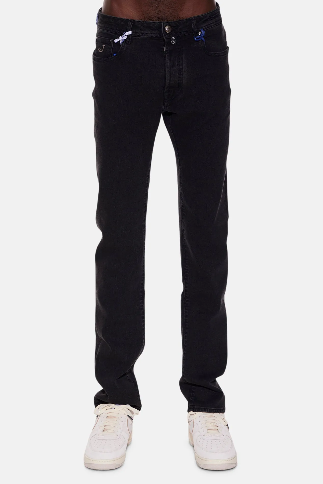 Bard Denim Black Houndstooth Patch sold by Blue & Cream
